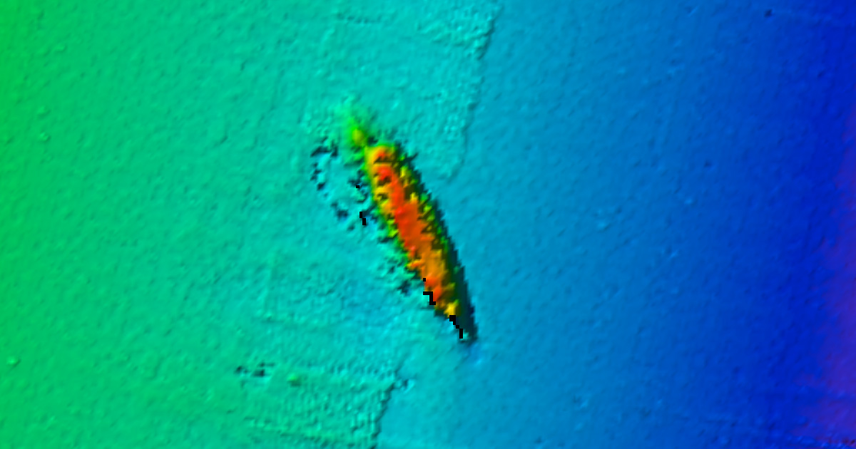 Ostfriesland 2m Multibeam.