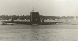 USS BLENNY (SS-324). US Navy Photo.