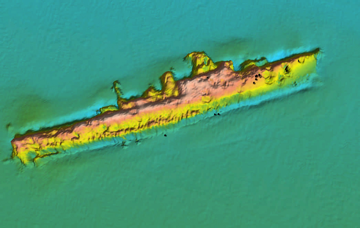 HMCS Yukon Multibeam