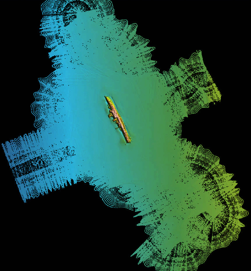 HMCS Yukon Multibeam Overview