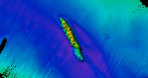 150cm multibeam image of the SS Governor.