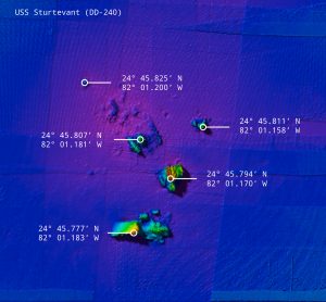 USS Sturtevant (DD-240) coordinates.